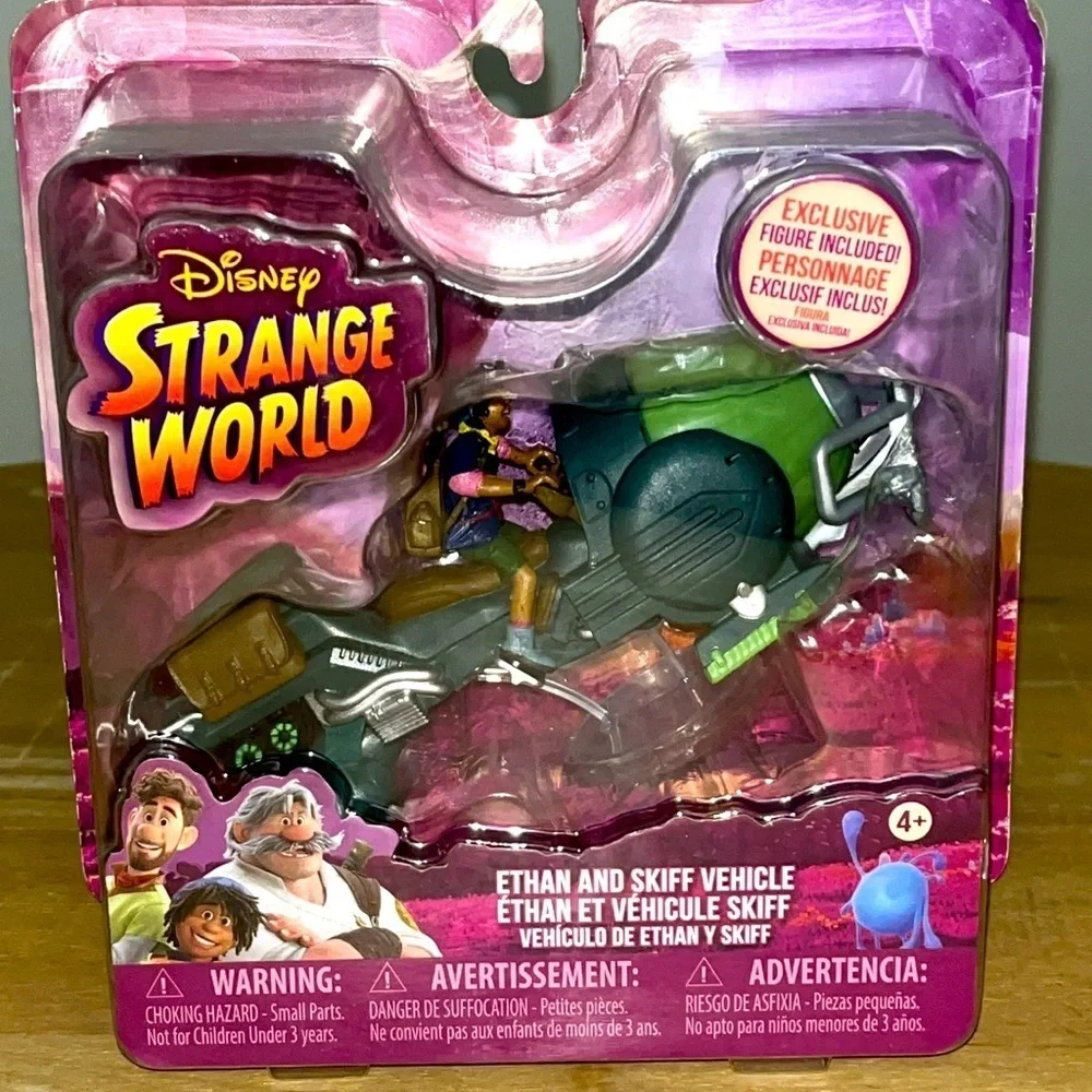 Disney Strange World Ethan And Skiff Vehicle